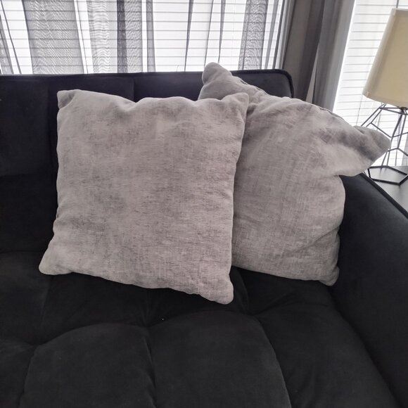 Grey Pillow Set - Picture 1 of 1